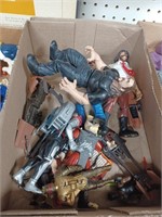 Box Lot of Various Toy Action Figures