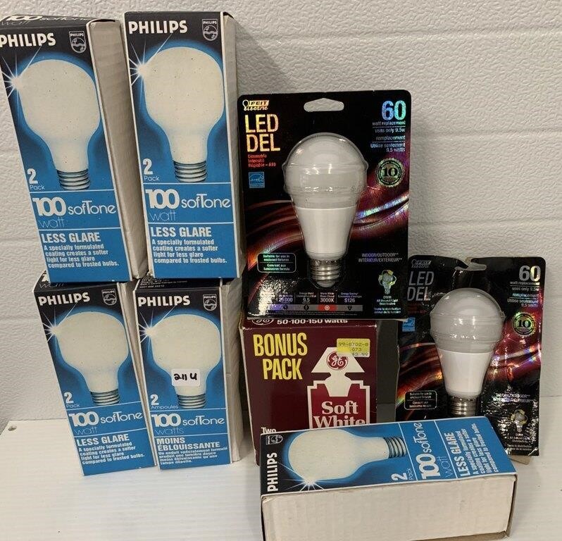 Assortment of Light Bulbs