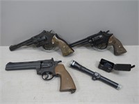 (3) Crosman CO2 air revolvers – 357 .177 cal. and