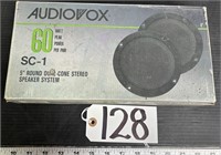 2   5" AudioVox Car Audio Speakers