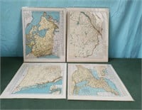 World Atlas and Gazetteer maps of Dominican of