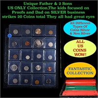 Unique Father & 2 Sons US ONLY Collection,The kids