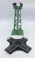 Vintage Lionel train floodlight tower 5" x 11”