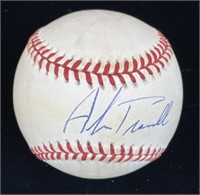 Alan Trammell autographed baseball-no COA