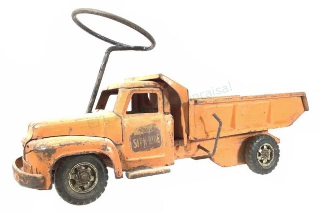 Vintage Buddy L Sit N Ride Truck