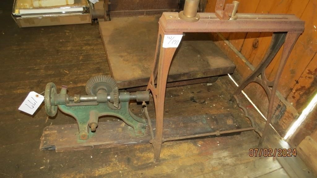 Drill Press & Small Lathe Stand