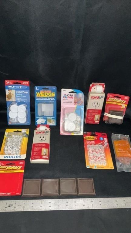 Various household helpers, safety plug covers,