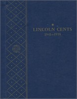Partial Set of Lincoln Cents 1941-1958 Album - 23