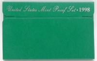 1998 United States Mint Proof Set w/ COA