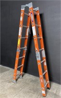 Werner 56026-01 folding ladder with 3' extension.