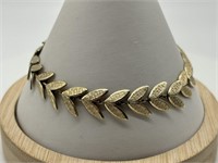 Krementz Textured Gold Tone Bracelet