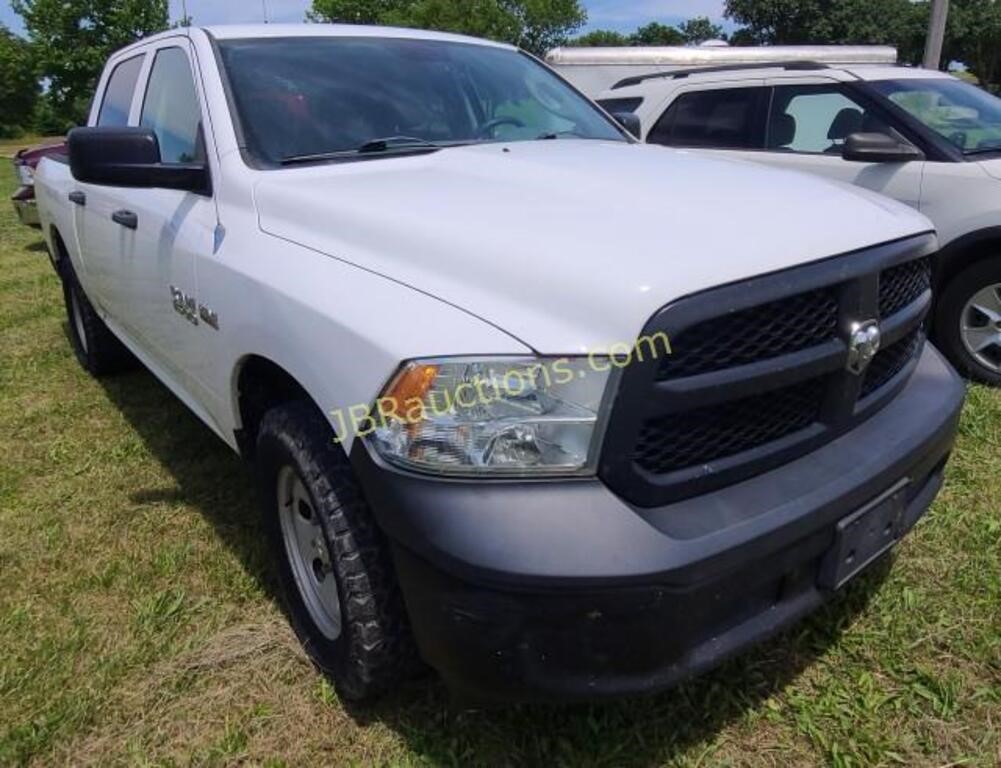 '14 Ram 1500 4WD Crew, Gas/Auto, 200K±