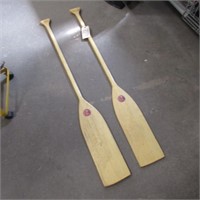 PR OF UPPER CANADA PADDLE WOODEN PADDLES 54"