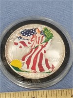 2000 Standing Liberty silver dollar       (k 131)