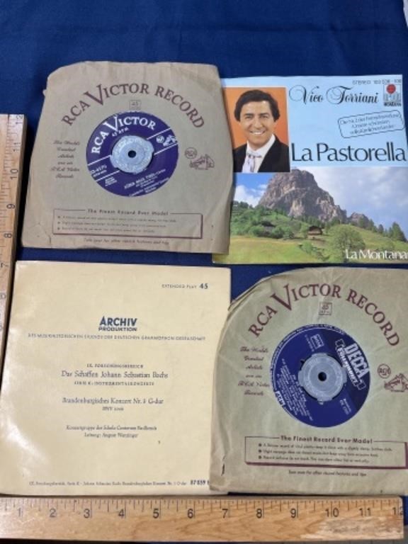 45 record lot orchestra music