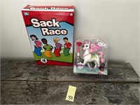 Sack Race & Pony NIB