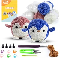 Crochet Kit Set of 2 Cute Penguin