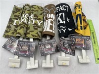 NEW Lot of 5- Duck Dynasty Car Flags