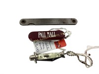 Advertising pocket knives- Pall Mall,