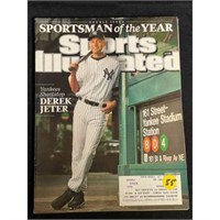 (3) Derek Jeter Sports Illustrated Magazines