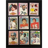 (350) 1970's-80's Topps Football Cards