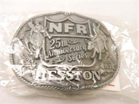 Hesston 25th Anniversary Series NFR Belt Buckle;