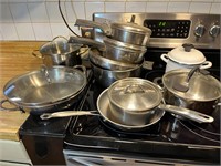 Mixed Kitchen Cookware Pots Cuisinart / MS