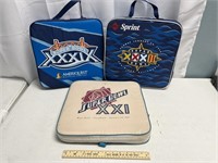 3 Super Bowl Issue Seat Cushions