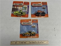 3 New in Package Matchbox Construction Toys