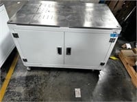 Storage Cabinet w/ Aluminum Breadboard Top