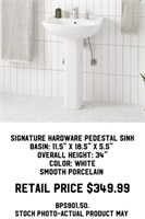 Signature Hardware Pedestal Sink