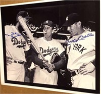 Mickey Mantle & Duke Snider Photo