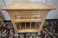 Thomasville American Revival Marble Top Cabinet