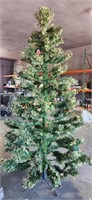 9FT SLIM 61" NON LIT CHRISTMAS TREE