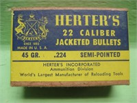 Herter's 22 Caliber Jacketed Bullets - 100 Count