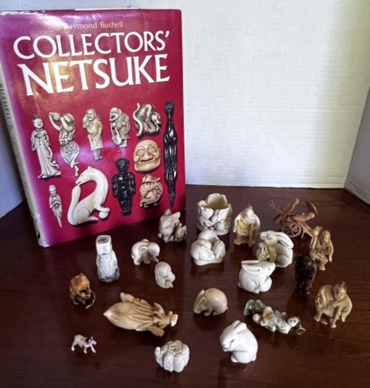 Netsuke Collection, Some Pieces May Be Ivory