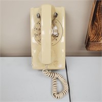 Antique Wall Phone, Rotary Dial
