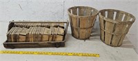 Berry tote, Apple baskets - BARN FIND