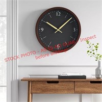 Threshold Walnut Clock, Picture Frame