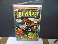 #1 The Monsters Are Coming Beware Comic Book