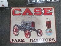 Case Farm Tractors Sign