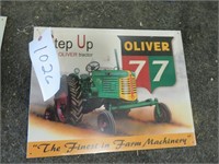 Oliver 77 Sign