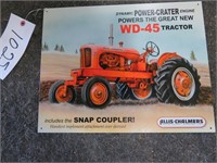 Allis-Chalmers WD-45 Sign