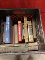 Crate of books
