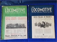 Vintage Locomotive Magazines-1942 & 1943