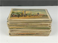 Vintage antique postcards cities places more