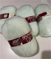 NEW (4pc) Brushed Dk Yarn Mint Green