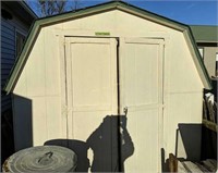 8x10" 90" Tall Shed. Content's Not Included