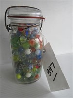 Ball Eclipse Jar of Marbles