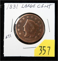1831 U.S. Large cent